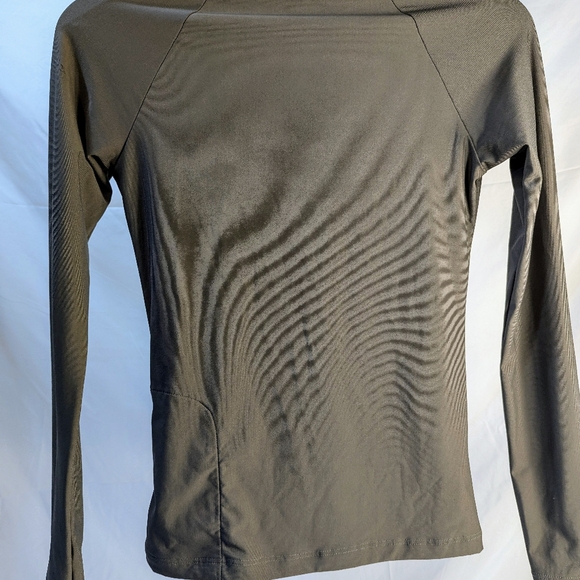 Athleta Gray Rashguard UPF 50 Sz XXS - Picture 3 of 9